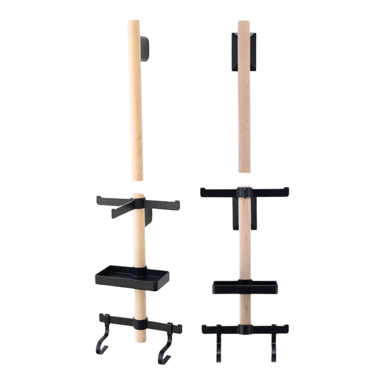 Cycling Gear Stand - Support mural pour vélo en bois