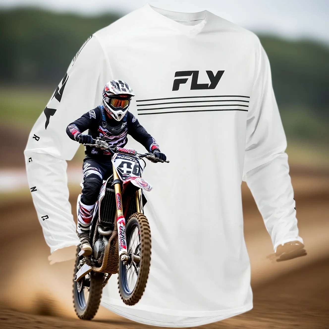 Cycling Gear Apparel - T-shirts à manches longues pour hommes