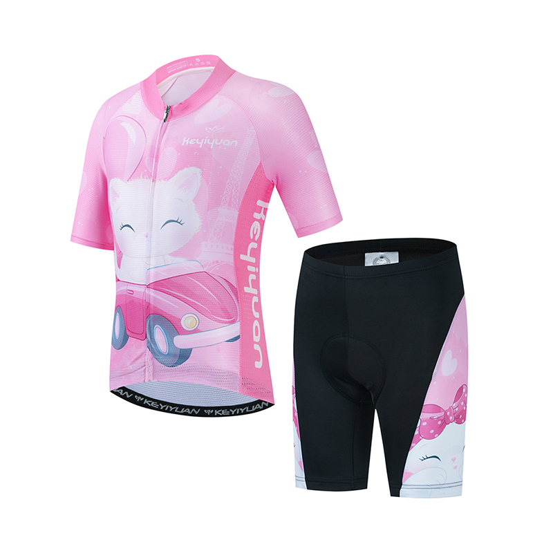 Cycling Gear Jersey - KEYIYUAN enfants cyclisme sur route maillot