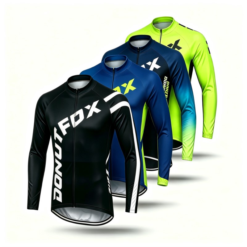 Cycling Gear Jersey - Maillot de VTT à manches longues