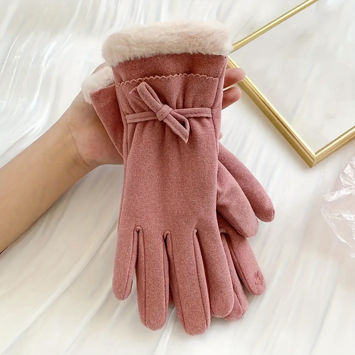 Gants d'hiver pour femmes doub - Cycling Gear Cold Weather avis et prix