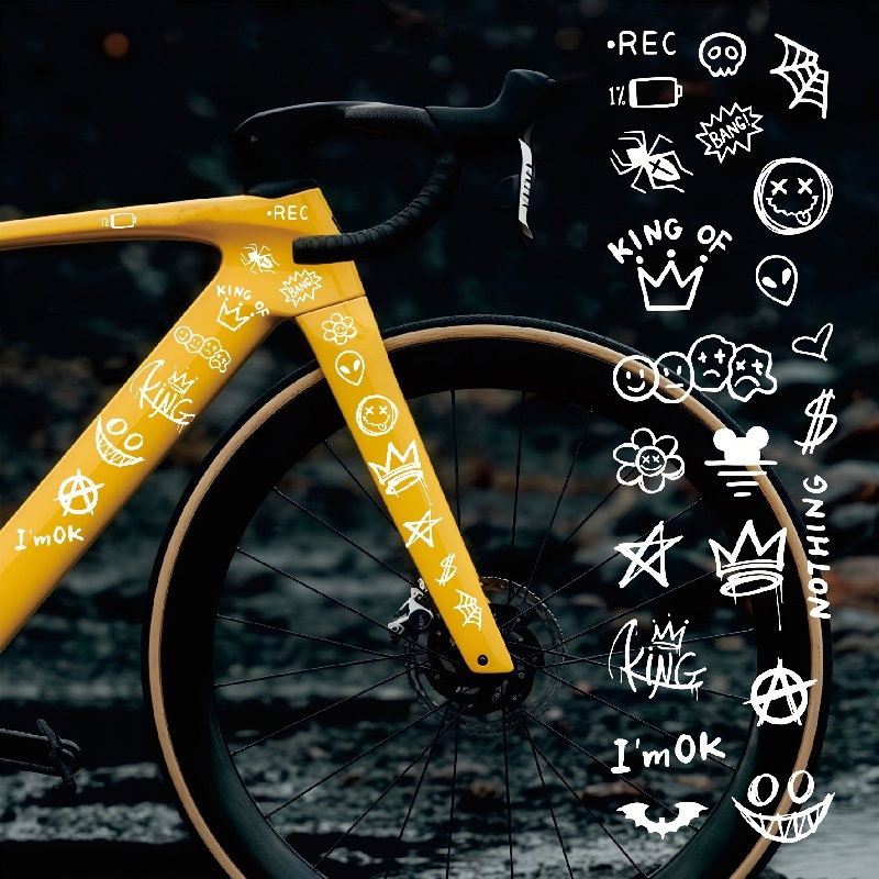 1 set d'autocollants décoratif - Cycling Gear Pack avis et prix